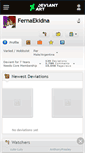 Mobile Screenshot of fernaekidna.deviantart.com