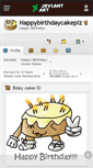 Mobile Screenshot of happybirthdaycakeplz.deviantart.com