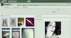 Desktop Screenshot of dancingkatz1.deviantart.com