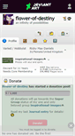 Mobile Screenshot of flower-of-destiny.deviantart.com