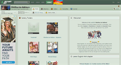 Desktop Screenshot of himitsu-no-mahou.deviantart.com