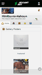 Mobile Screenshot of himitsu-no-mahou.deviantart.com