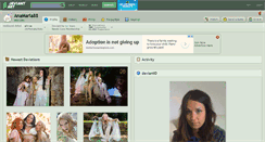 Desktop Screenshot of anamaria88.deviantart.com