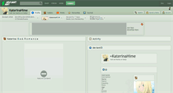 Desktop Screenshot of katerinahime.deviantart.com
