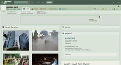 Desktop Screenshot of granter-jack.deviantart.com
