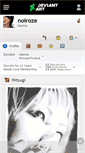 Mobile Screenshot of noiroze.deviantart.com