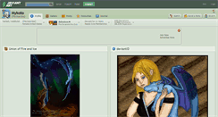 Desktop Screenshot of mykoto.deviantart.com