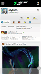 Mobile Screenshot of mykoto.deviantart.com