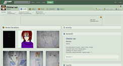 Desktop Screenshot of ethshar-san.deviantart.com