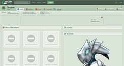 Desktop Screenshot of chuztox.deviantart.com