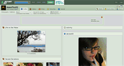 Desktop Screenshot of moonfire92.deviantart.com