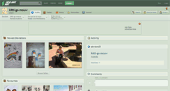 Desktop Screenshot of kitti-go-mouw.deviantart.com