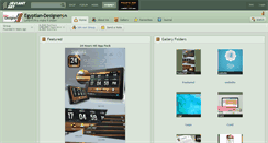 Desktop Screenshot of egyptian-designers.deviantart.com