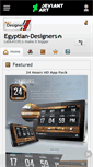 Mobile Screenshot of egyptian-designers.deviantart.com