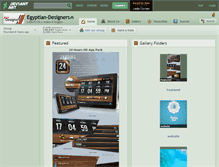 Tablet Screenshot of egyptian-designers.deviantart.com