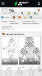 Mobile Screenshot of fhgy.deviantart.com