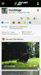 Mobile Screenshot of hundstage.deviantart.com