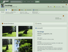 Tablet Screenshot of hundstage.deviantart.com