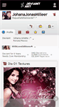 Mobile Screenshot of johanajonasmilleer.deviantart.com
