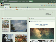 Tablet Screenshot of neice1176.deviantart.com