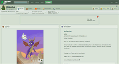 Desktop Screenshot of molassive.deviantart.com