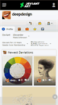 Mobile Screenshot of deepdesign.deviantart.com