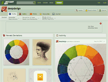Tablet Screenshot of deepdesign.deviantart.com