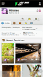 Mobile Screenshot of minines.deviantart.com