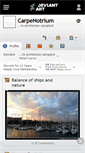 Mobile Screenshot of carpenotrium.deviantart.com