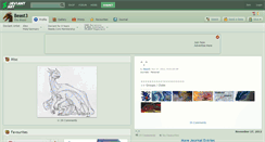 Desktop Screenshot of beast3.deviantart.com