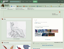 Tablet Screenshot of beast3.deviantart.com