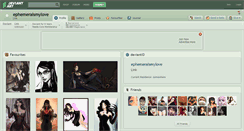 Desktop Screenshot of ephemeraismylove.deviantart.com