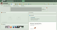 Desktop Screenshot of carmineplz.deviantart.com