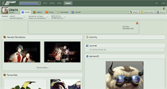 Desktop Screenshot of lina14.deviantart.com