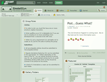 Tablet Screenshot of emoteocs.deviantart.com