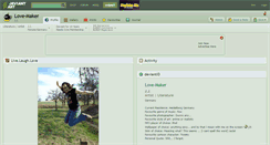 Desktop Screenshot of love-maker.deviantart.com