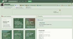 Desktop Screenshot of lillianaltair.deviantart.com