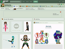 Tablet Screenshot of melkorios.deviantart.com