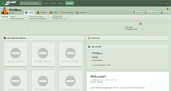 Desktop Screenshot of fwoboss.deviantart.com