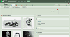 Desktop Screenshot of dbajalc.deviantart.com