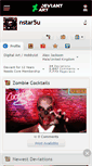 Mobile Screenshot of nstar5u.deviantart.com