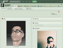 Tablet Screenshot of kayaipek.deviantart.com