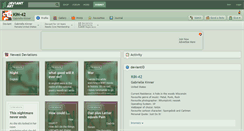 Desktop Screenshot of kin-42.deviantart.com