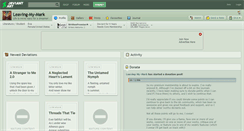 Desktop Screenshot of leaving-my-mark.deviantart.com