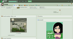 Desktop Screenshot of furesia.deviantart.com