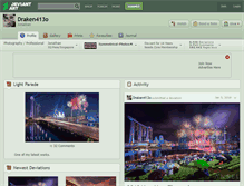 Tablet Screenshot of draken413o.deviantart.com