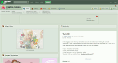 Desktop Screenshot of magical-maiden.deviantart.com