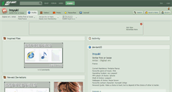 Desktop Screenshot of iroyuki.deviantart.com