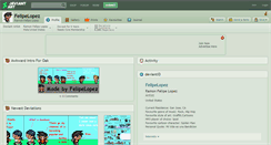 Desktop Screenshot of felipelopez.deviantart.com