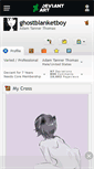 Mobile Screenshot of ghostblanketboy.deviantart.com